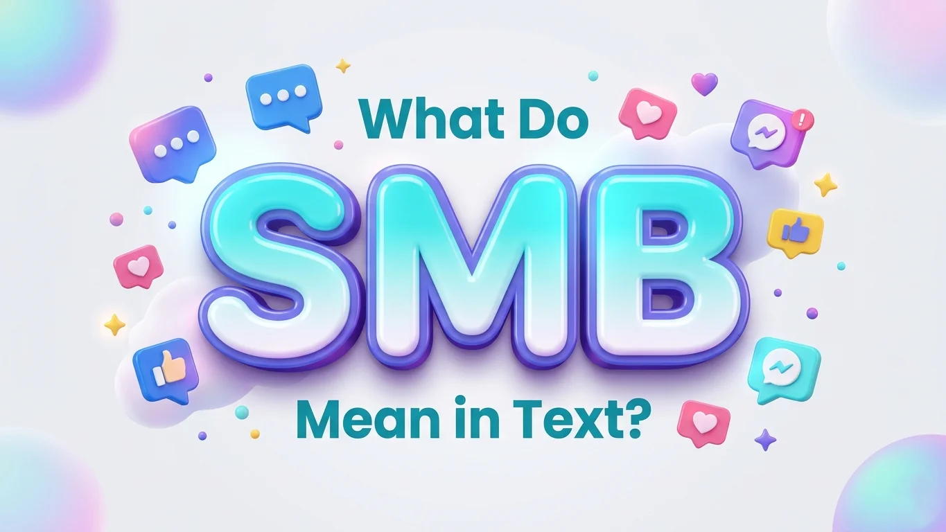 what do smb mean in text