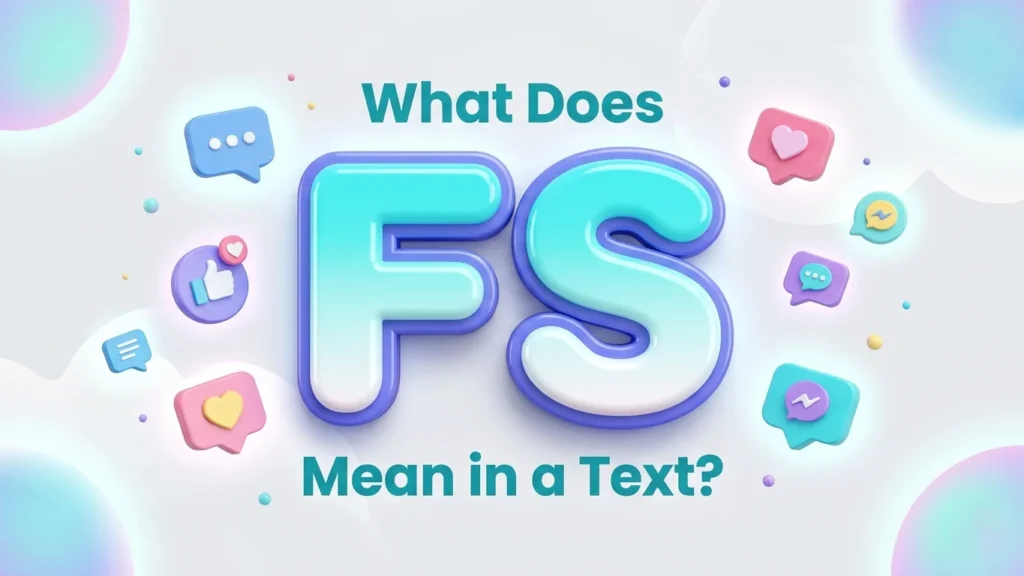 what does fs mean in a text