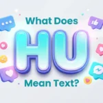 what does hu mean text