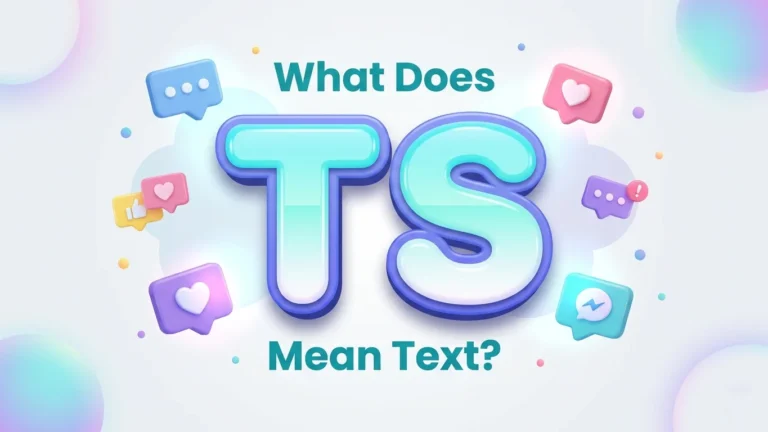 what does ts mean text