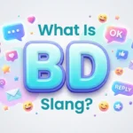 what is bd slang