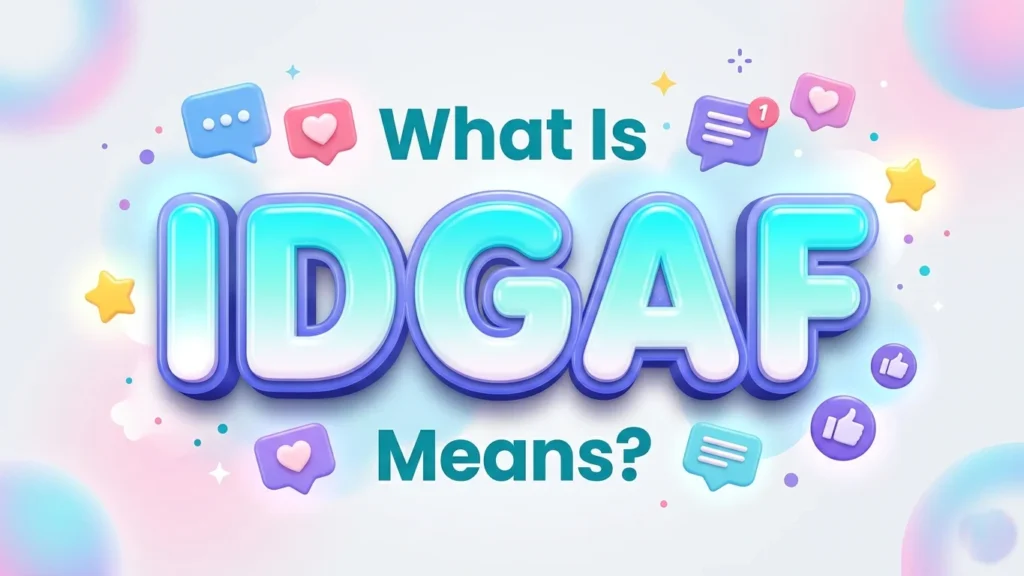 what is idgaf means