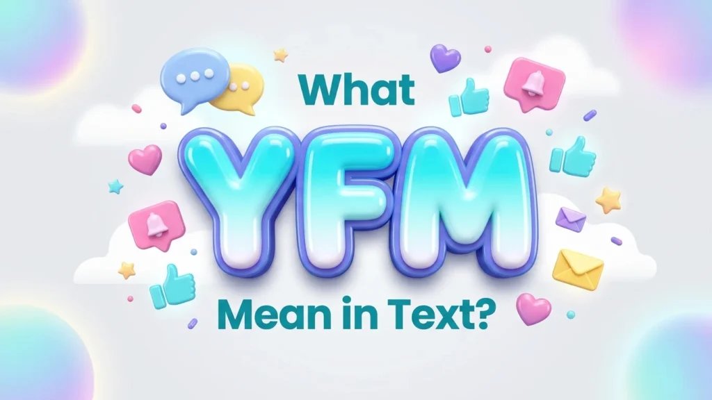 what yfm mean in text