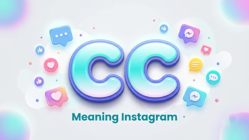 cc meaning instagram