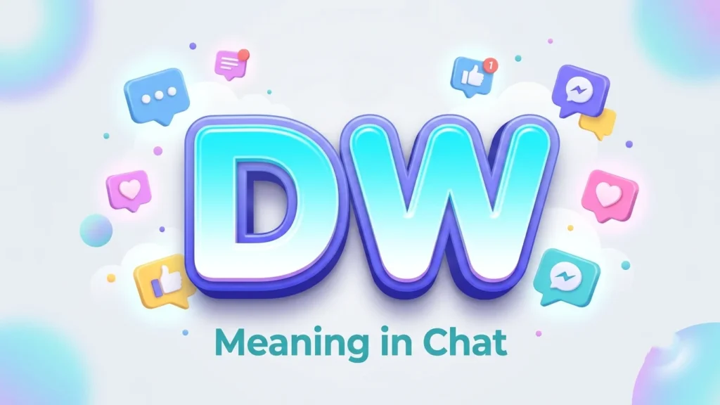 dw meaning in chat