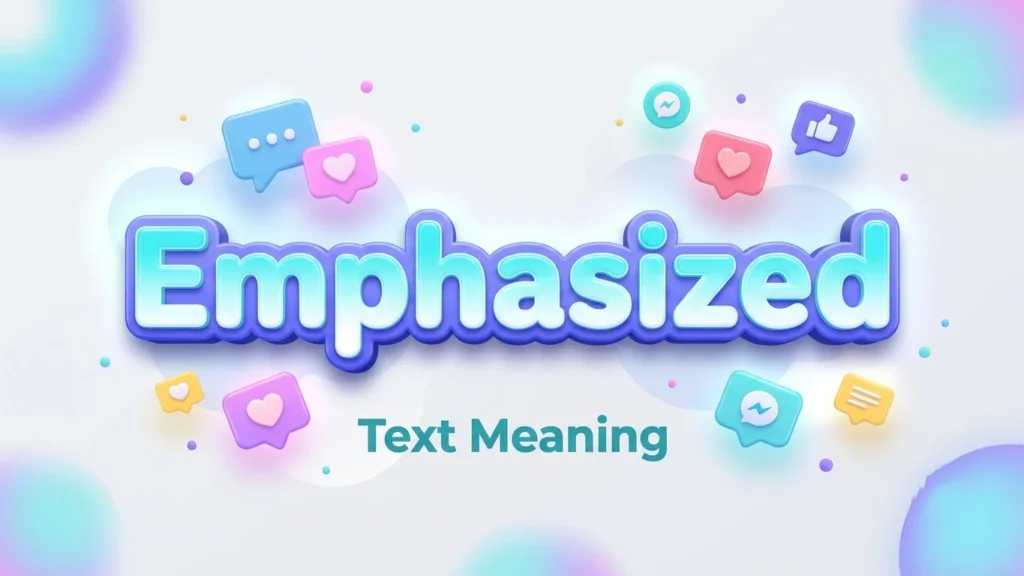 emphasized text meaning