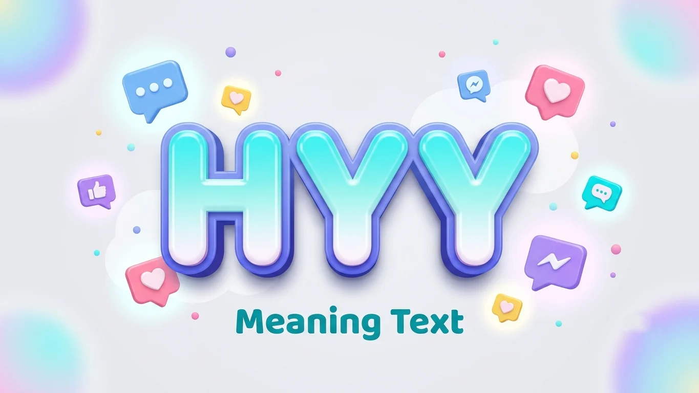 hyy meaning text