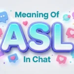 meaning of asl in chat