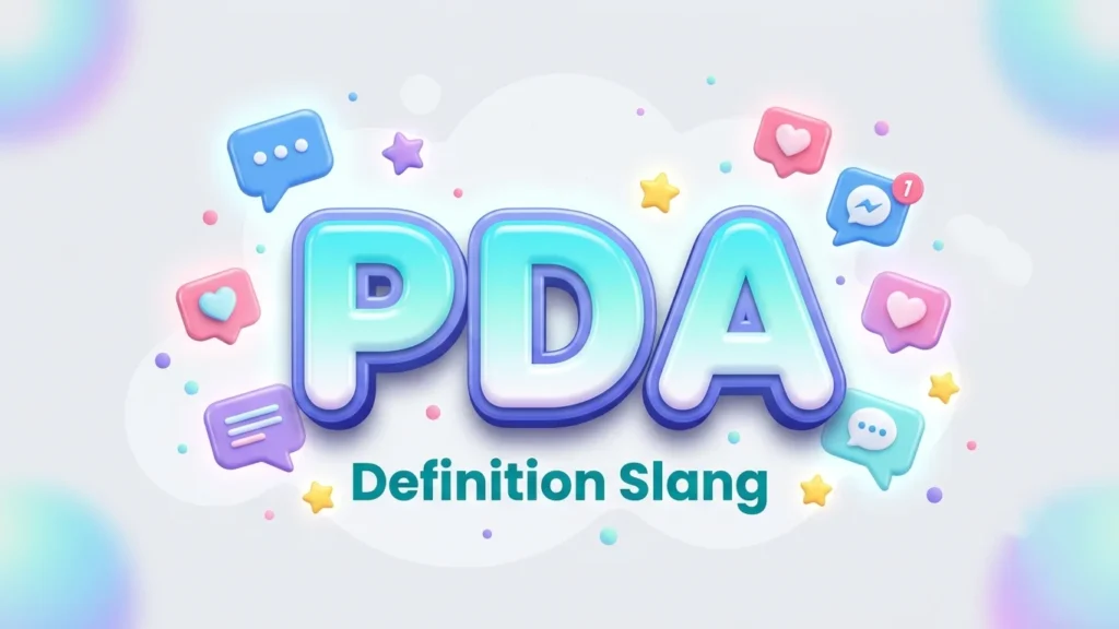 PDA Definition Slang: Meaning, Examples & Relationship Use