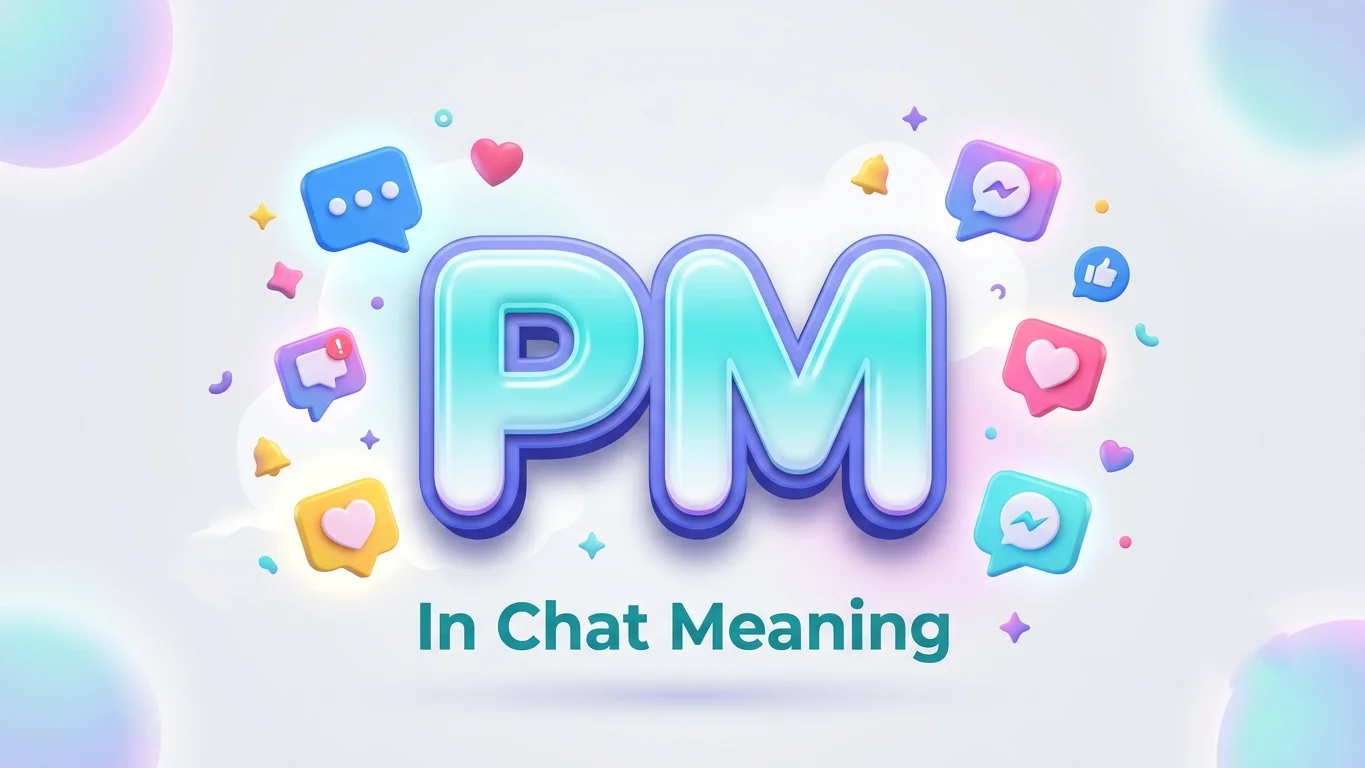 pm in chat meaning