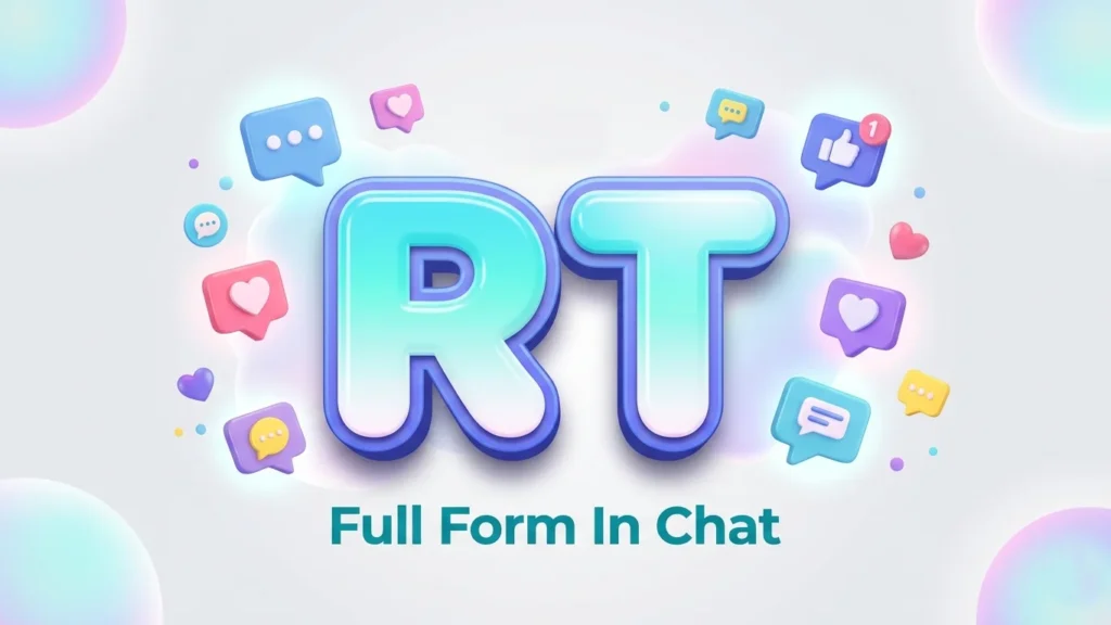 rt full form in chat