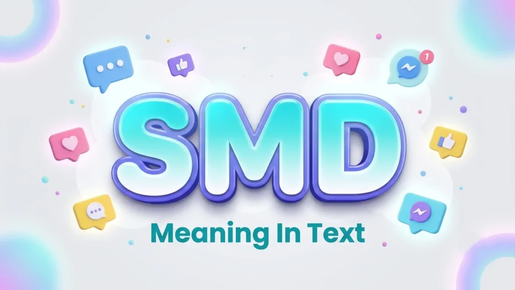 SMD Meaning in Text: Definition, Usage & Social Media Guide