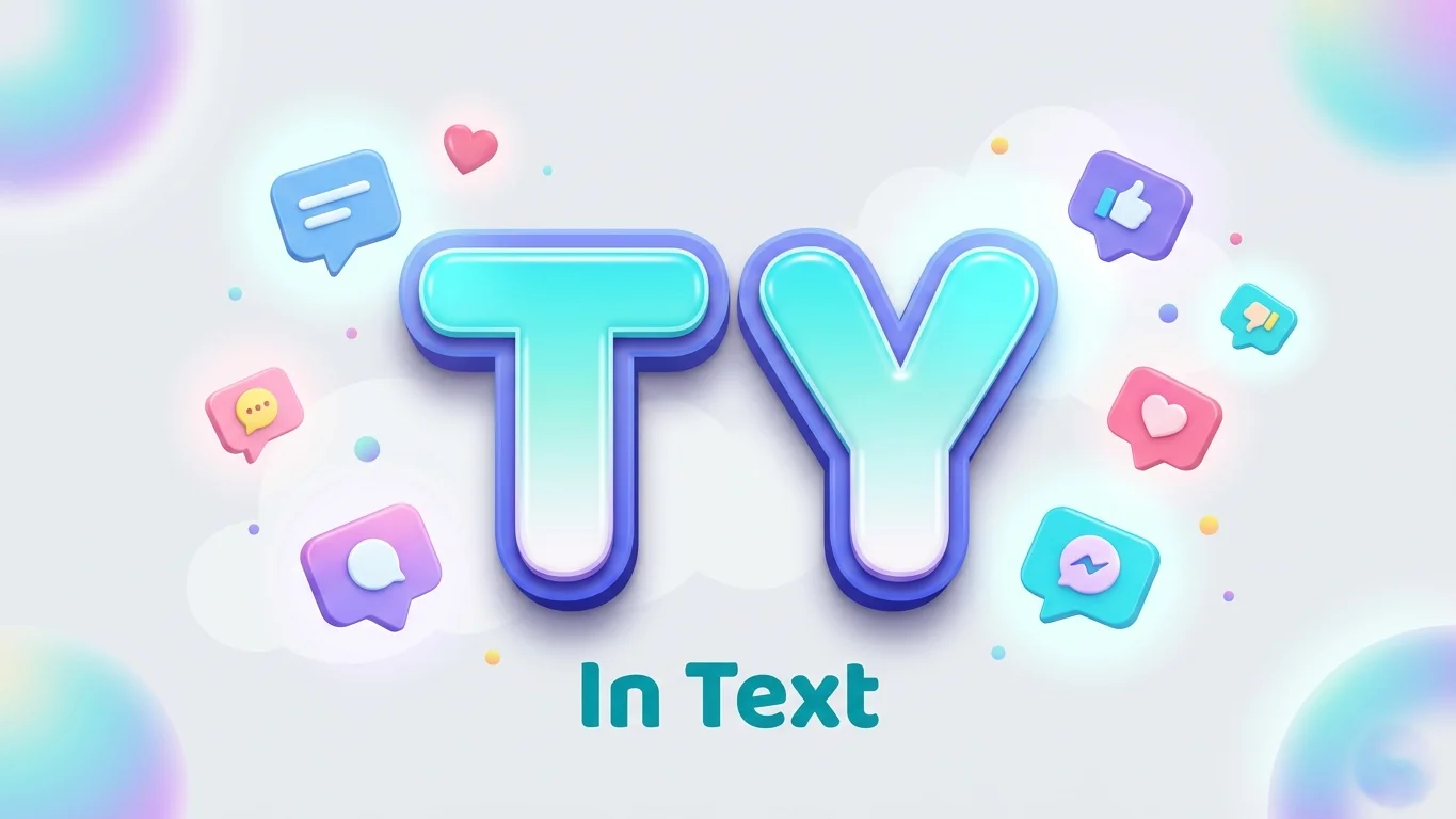 ty in text