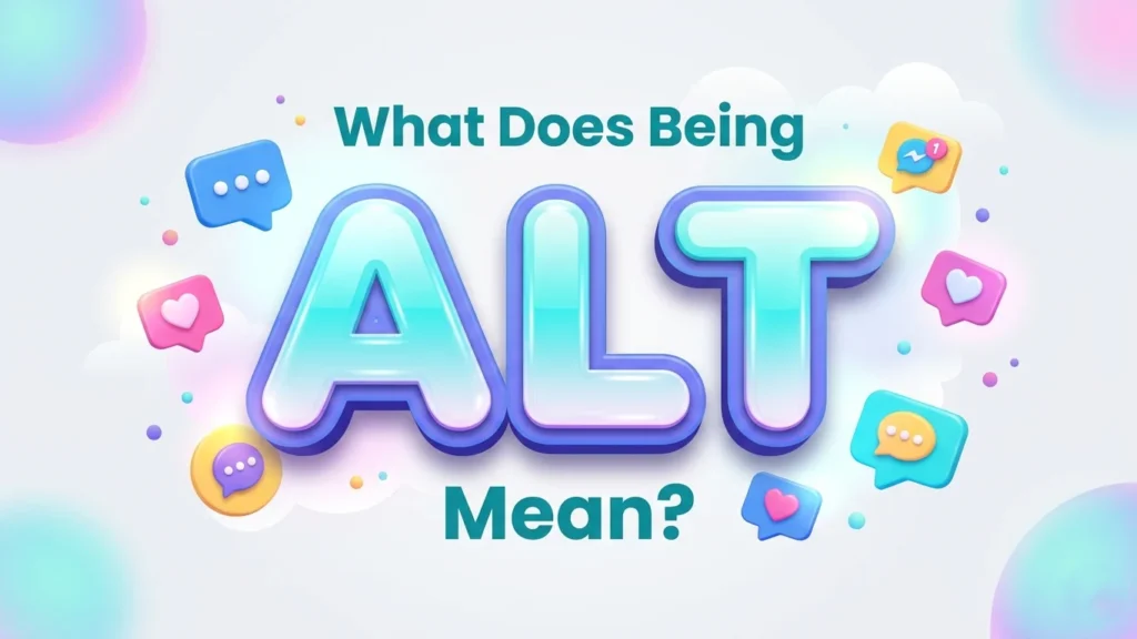 what does being alt mean