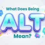 what does being alt mean