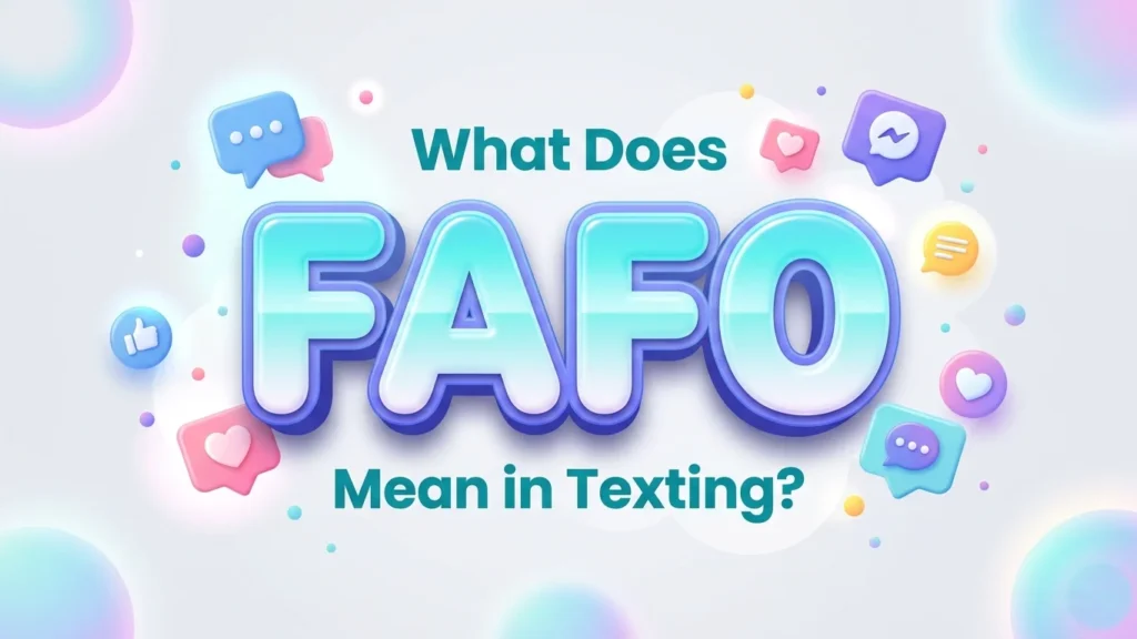 what does fafo mean in texting