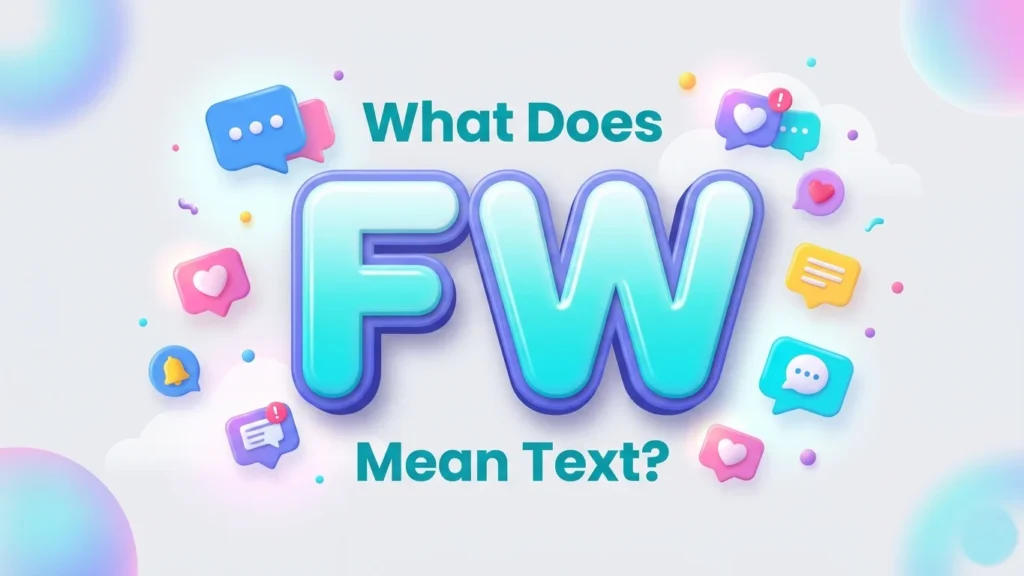 what does fw mean text