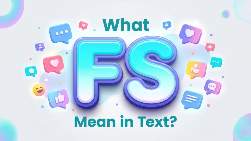 what fs mean in text