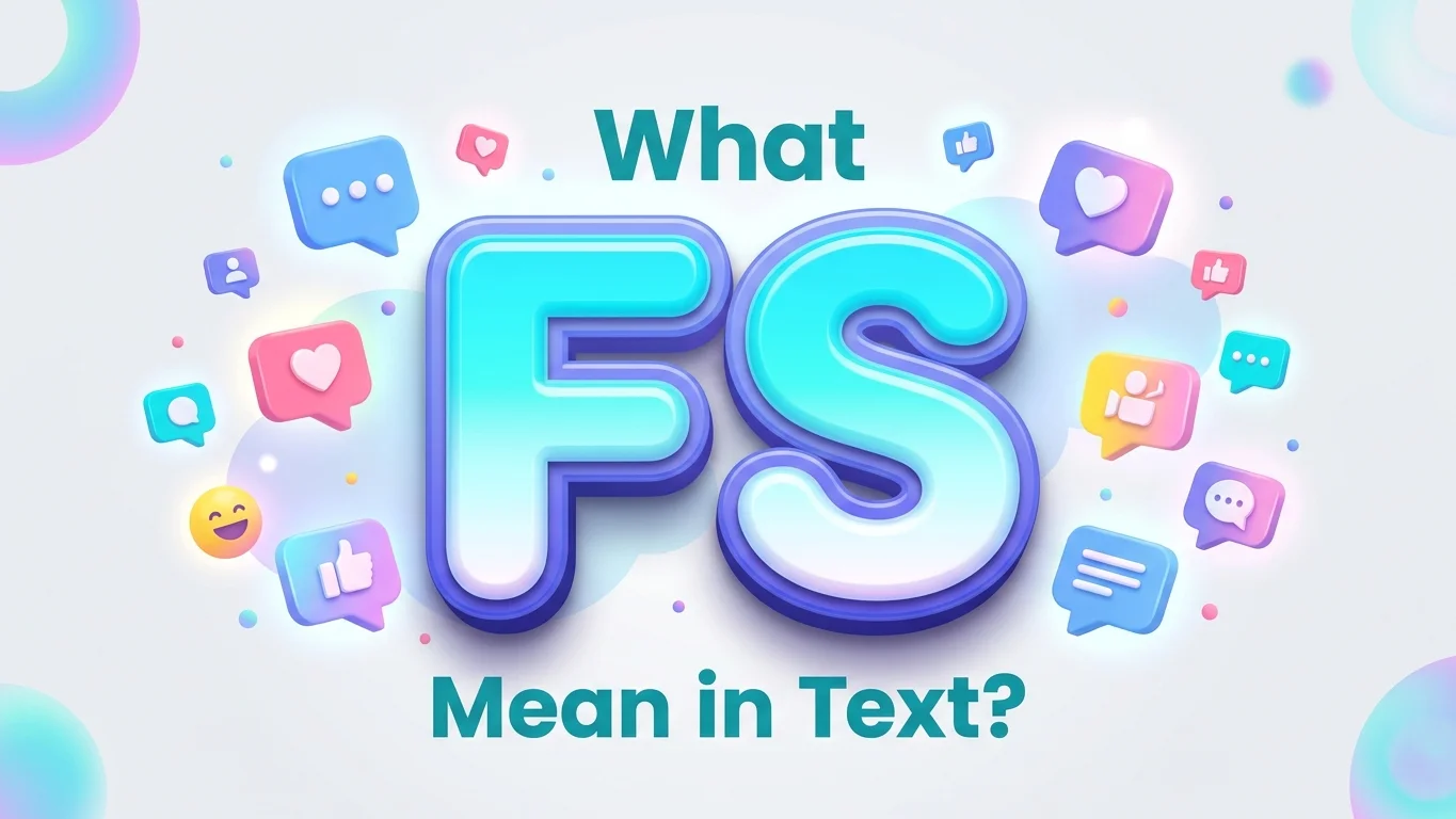 what fs mean in text