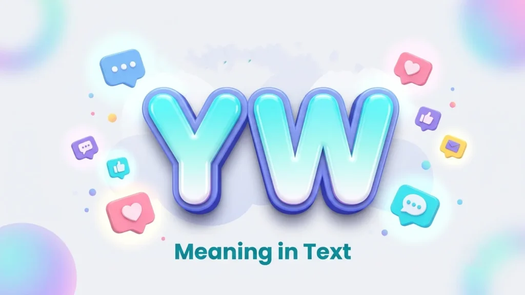yw meaning in text